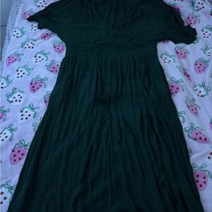 GAP Dark Green Maxi Dress